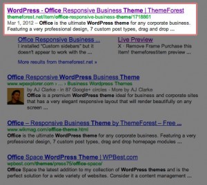 google Google results