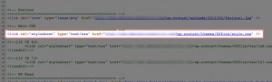 office-stylesheet-code Wordpress theme code